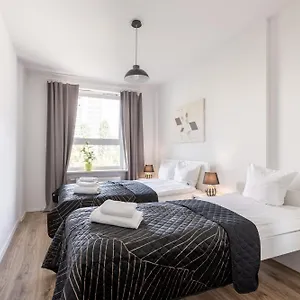 Golden - Big And Bright Stylish - Center - Pereca Appartamento Varsavia
